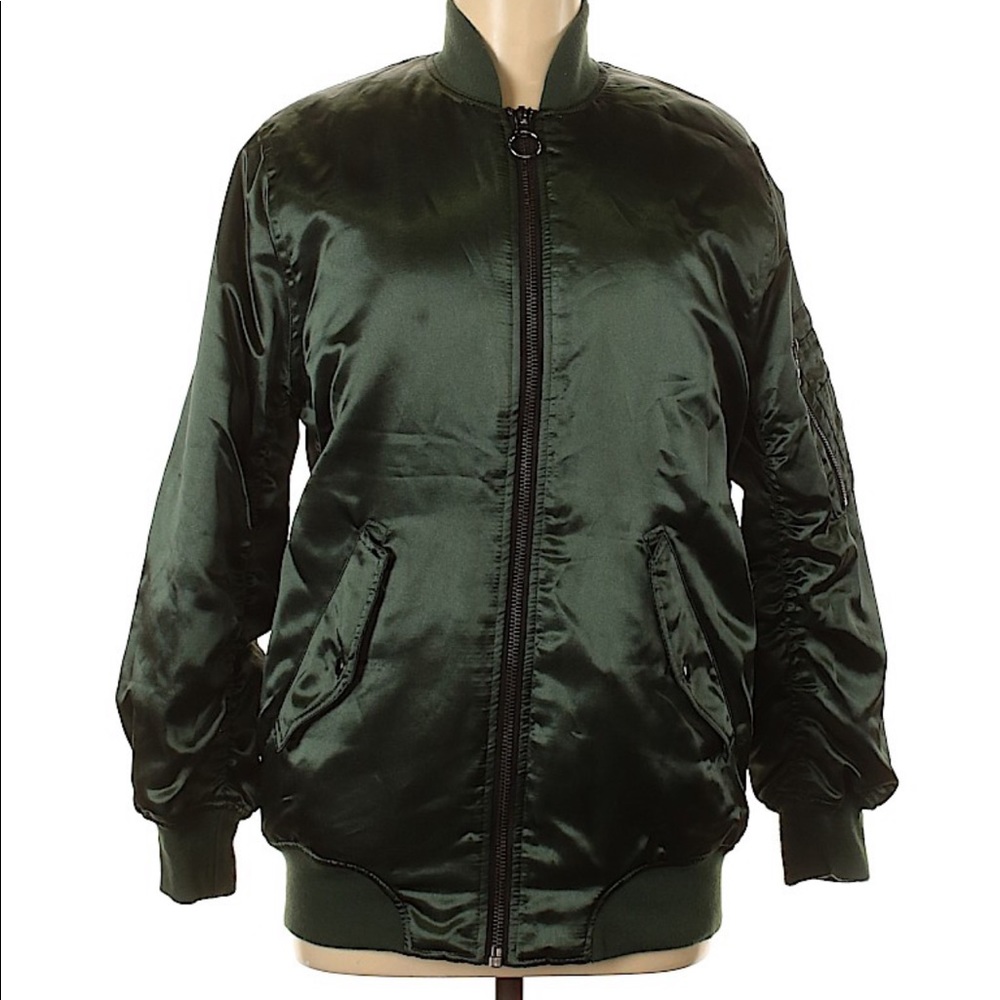Topshop satin jacket